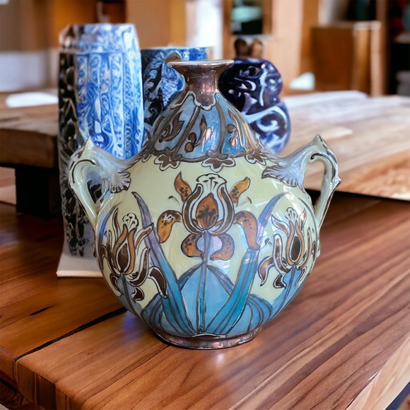 Antique Other - Antique Unique One-of-a-Kind Jug / Pitcher
6.5” tall x 6.5” wide